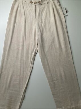 Bar III Pull On Pants Womens Size 12 Beige New